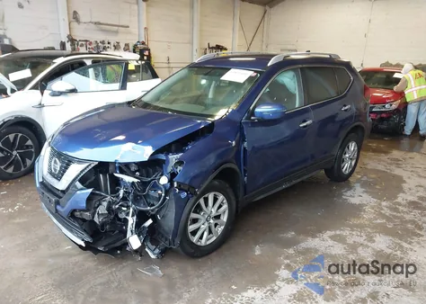 2018 Nissan Rogue Sv from USA, damaged, VIN KNMAT2MV3JP618595